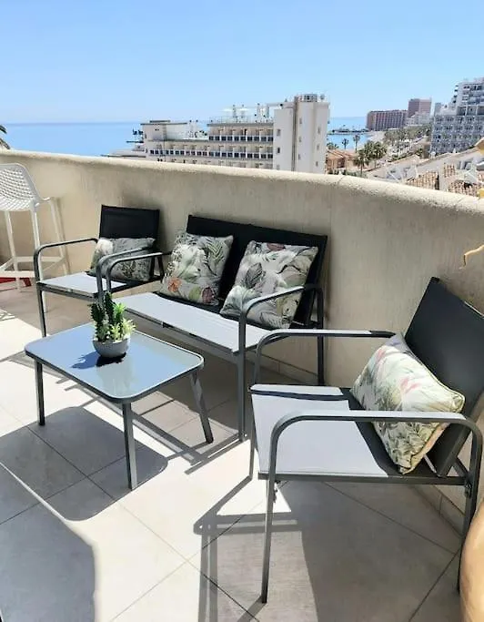 Lux. Frontbeach-Terrace. 5 Pools.Tv. 2 A.C.Netflix Benalmádena España