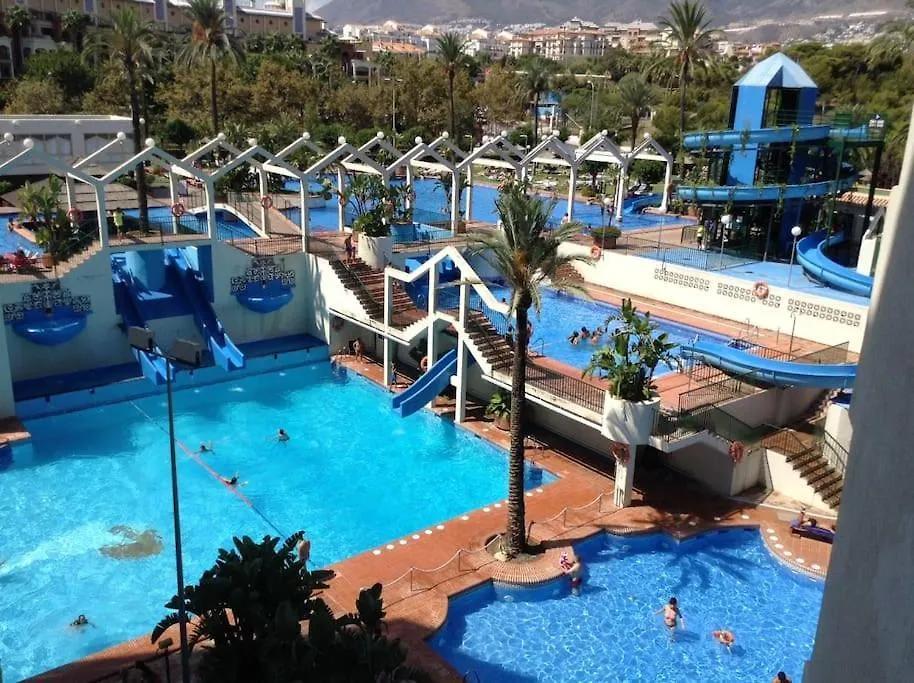 Lux. Frontbeach-Terrace. 5 Pools.Tv. 2 A.C.Netflix Benalmádena Spanje
